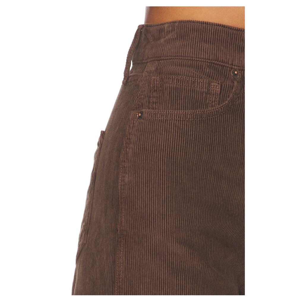NEW Veronica Beard Taylor High Rise Wide Leg Pant Corduroy Brown Size 27 - Picture 7 of 11
